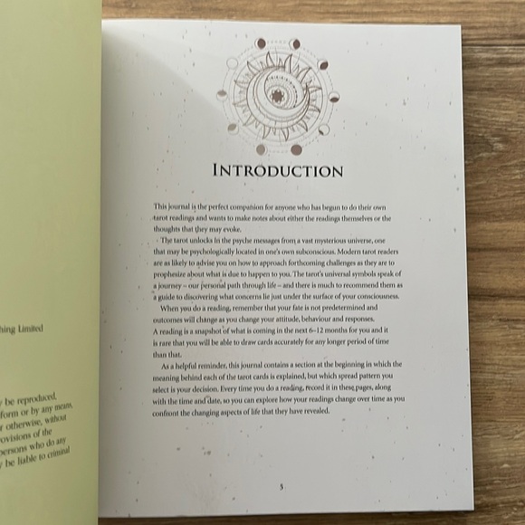 NEW THE TAROT JOURNAL By Melissa Turnberry Record your readings to gain insight - Picture 4 of 9